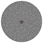 Circle Tegula Pennant Grey